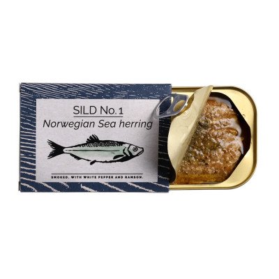 Fangst sild fiskekonserves