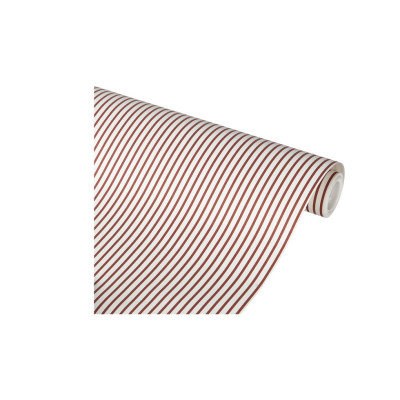 Gavepapir med røde striber