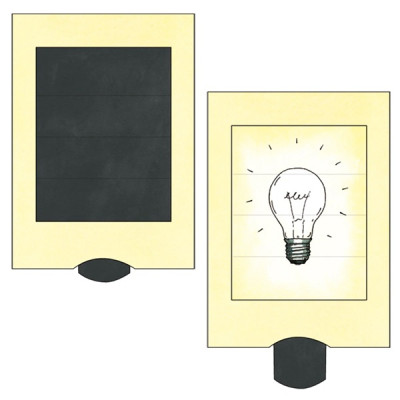 Die Lebende Karte forvandlingskort med mørke og lys