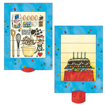 Die Lebende Karte forvandlingskort med fødselsdagskort