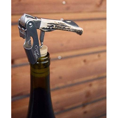 Håndlavet Laguiole proptrækker med lys horn.