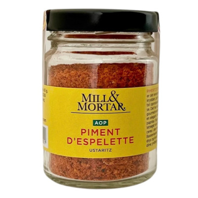 Mill og Mortar Piment d'Espelette paprika.