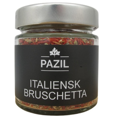 Italiensk bruschetta pesto fra danske Pazil.