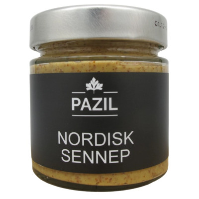 Nordisk sennep fra danske Pazil.