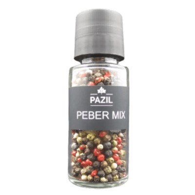 Peberkværn der ikke drysser med blandet peber fra Pazil.