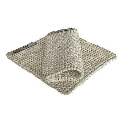 Strikkede grydelapper fra danske Solwang.