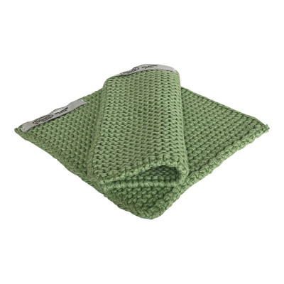 Strikkede grydelapper fra danske Solwang.