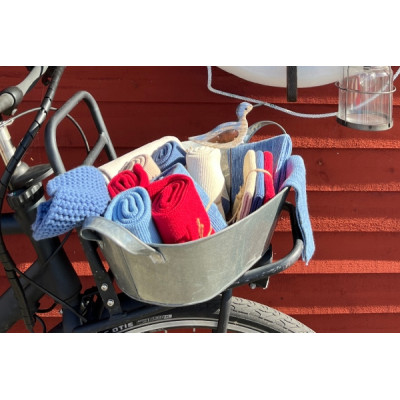 Strikket køkkenhåndklæde eller gæstehåndklæde fra danske Solwang.