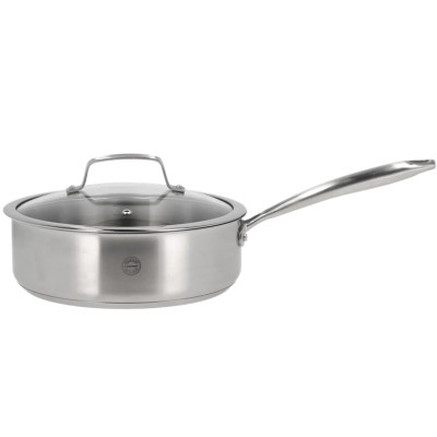 Pillivuyt sauterpande med låg som virker på alle typer komfur