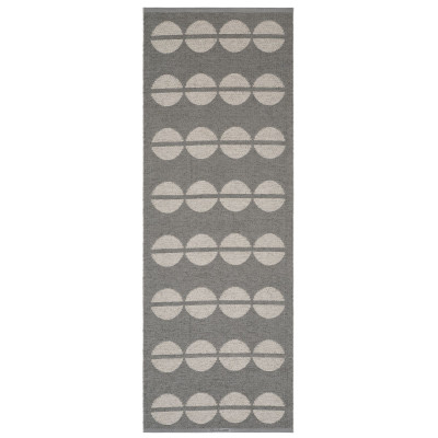 Horredsmattan plastik gulvtæppe. Bastian. Greige.