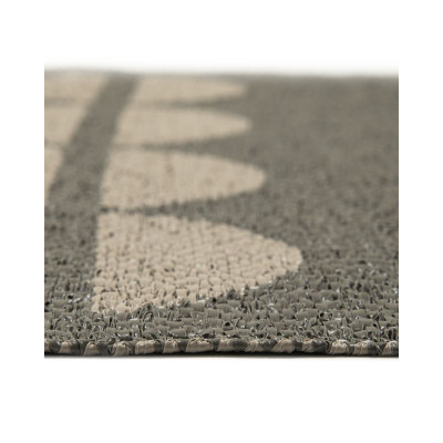 Horredsmattan plastik gulvtæppe. Bastian. Greige.