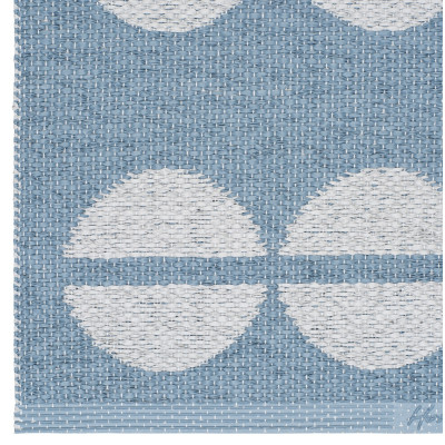 Horredsmattan plastikgulvtæppe og plastik måtte. Bastian blue.