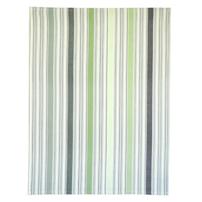Solwang viskestykke med grønne striber.