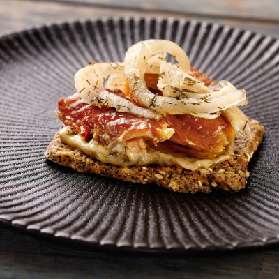 Fangst færøsk Laks nr. 3 Fiskekonserves.