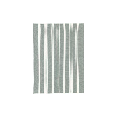 Viskestykke med grønne striber.