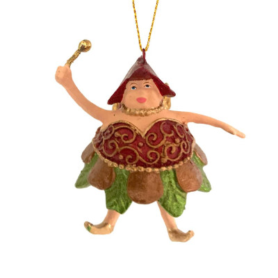 Eventyr fe. Håndlavet julepynt.