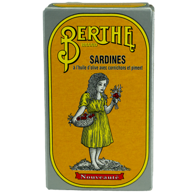 Sardiner på dåse med krydderier.