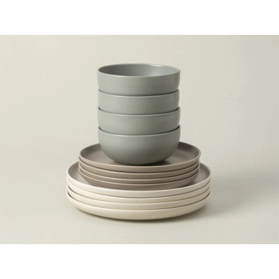 Casa skål til morgenmad og suppe i keramik.